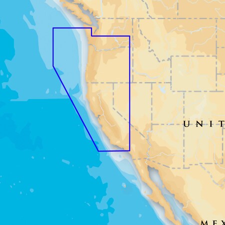 Navionics Platinum Plus Oregon And California On Sd/Micro Sd MSD/643P+